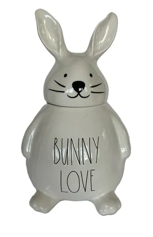 Bunny Love Cookie Jar