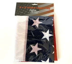 Large American Flag, 5 by 3 Feet