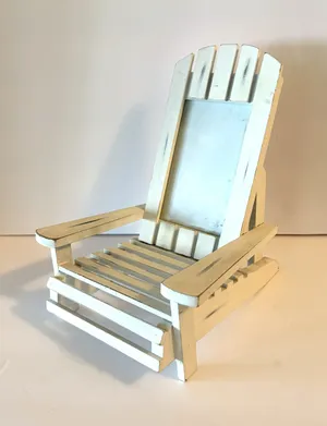 Wood Adirondack Chair with Frame