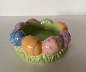 Easter Egg Pillar Candle Holder