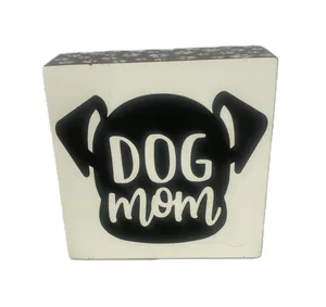 Dog Mom Box Frame Sign