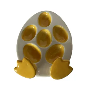 Deviled Egg Holder with Duck Feet
