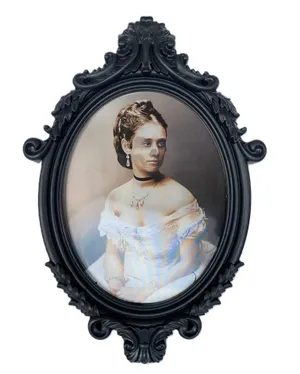 Lenticular Vintage Lady-to-Skull Portrait