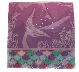 Mermaid Tale Paper Napkins