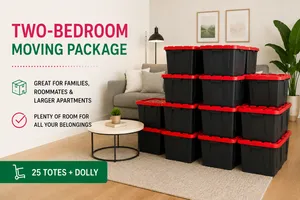 Two Bedroom Tote Moving Package