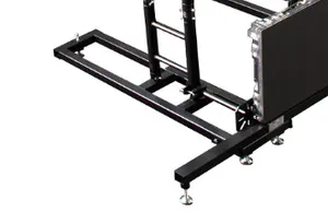Embase Echelle - Stacking mur leds (noir)