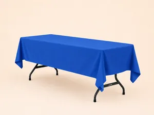 Royal Blue Rectangle Tablecloth KIDS