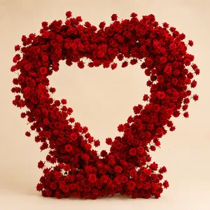 Enchanted Rose Heart Arch