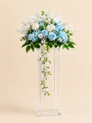 Clear Flower Stand