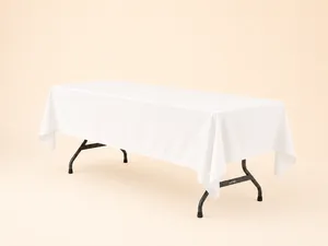 Classic White Rectangle Tablecloth KIDS