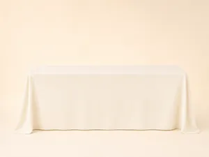 Ivory Rectangle Tablecloth 