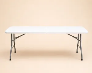 8ft Rectangle Banquet Table 