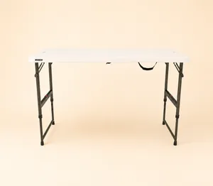 4ft Rectangular Folding Banquet Table 