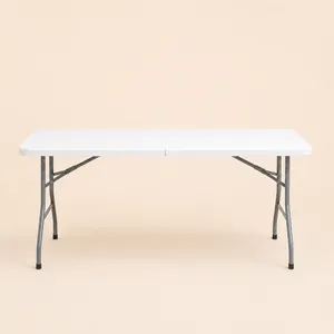 6ft Rectangle Folding Banquet Table 