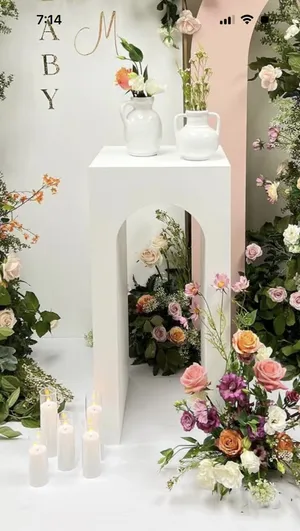Cake Table Half Round