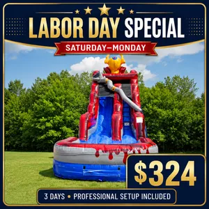 Saturday–Monday Labor Day Extravaganza | Queen 15' Water Slide