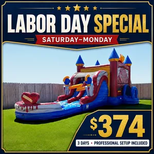 Saturday–Monday Labor Day Extravaganza | Queen Dual Lane Combo