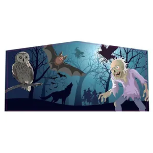 Zombie Halloween Theme Panel