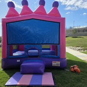 Pink Princess Tiara 13x13 Bounce House
