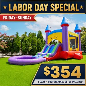 Friday–Sunday Labor Day Extravaganza | Jelly Bean Dual Slide Combo