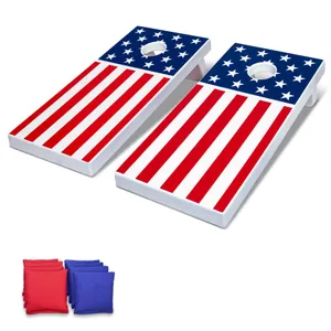 American Flag Cornhole