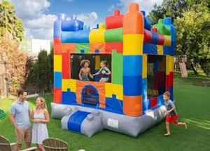 Birthday Party - Up to 50 Guests | Block Party 13x15 Bounce House