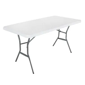 72x30 white plastic folding table