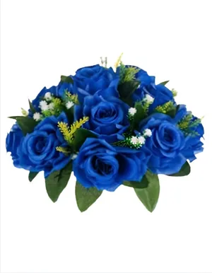 Royal Blue Flower Ball