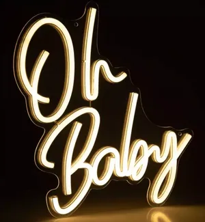 Oh Baby LED Sign