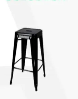 Tolix Metal Barstool