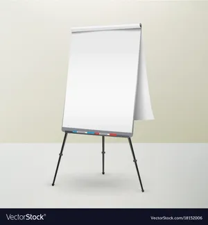 Flip Board Stand & Paper