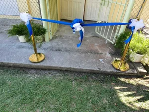 Ceremonial Ribbon Cutting Setup