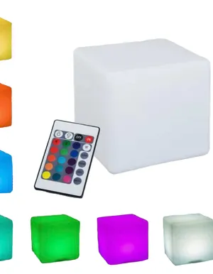 Cordless LED Cube Chair