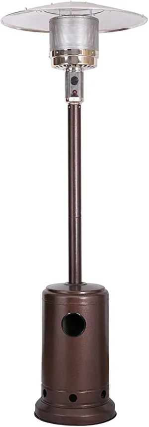 Patio heater bronze