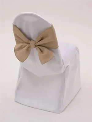 Burlap sash