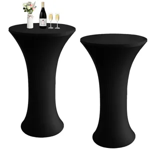 High Boy black Table Covers