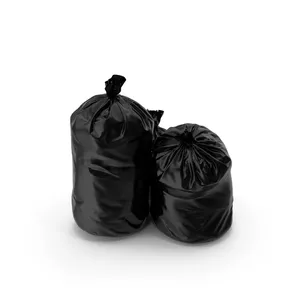 Black Trash Bags - 56'' x 60'' / 40 - 45 Gallon