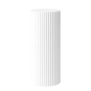 White Ripple Timber Plinth