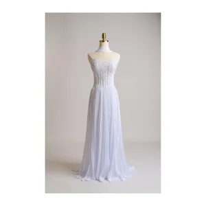 Pleat corset dress
