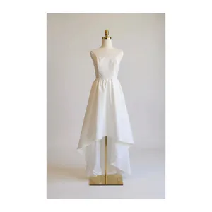 Bare top A-line dress