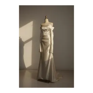 Long sleeve off-shoulder dress 