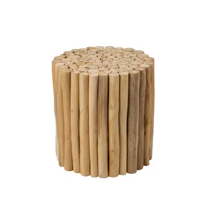 Live Wood Side Table