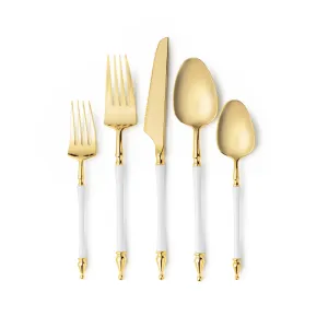Gold Flatware