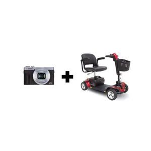 Extra Comfy Mobility Scooter and Canon G7X Camera