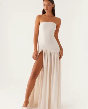 Peppermayo Eden Strapless Maxi Dress