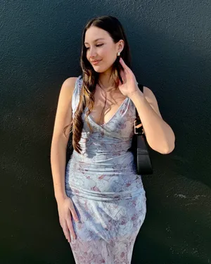 Bec & Bridge Danica V neck Maxi dress 