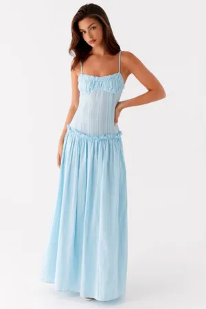 Peppermayo Jacında Drop Waist Maxi Dress