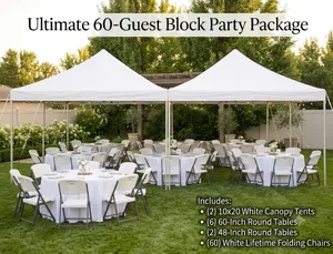  Ultimate 60-Guest Block Party
