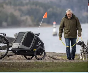 Rimorchio per cani DOG TRAILER
