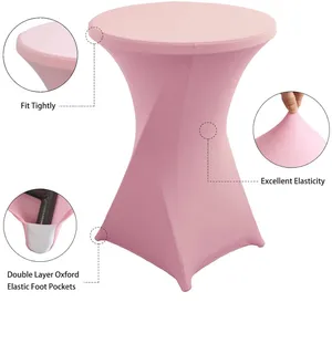 Rental- cocktail table cover - Several colors-
